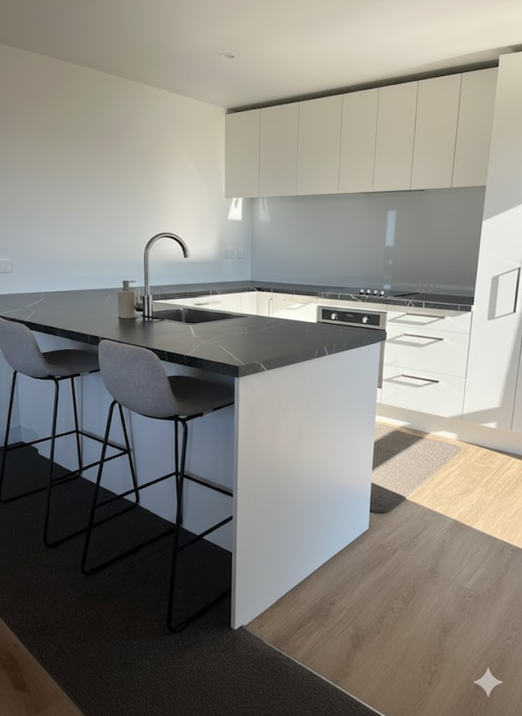 Lauriston Staff Cottage kitchen interior